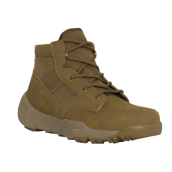Rothco V-Max Lightweight Tactical Boot - AR 670-1 Coyote Brown - 6 Inch Size 12 - Picture 3 of 15